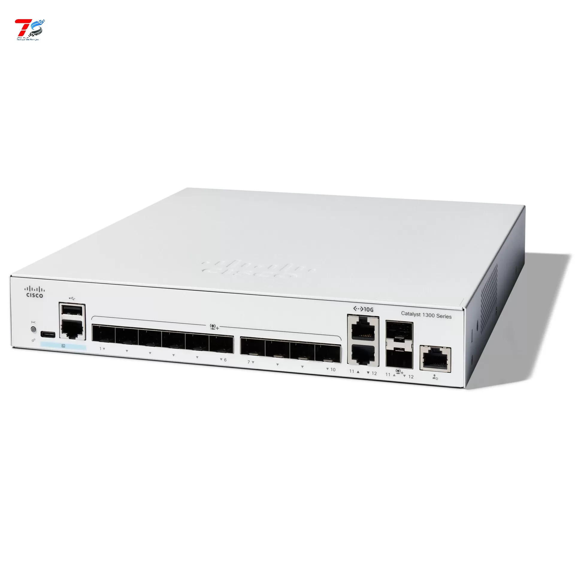 Thiết bị chuyển mạch Cisco C1300-12XS Catalyst 1300 12-port SFP+, 2x10GE Shared